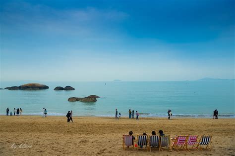 厦门的沙滩与大海高清图片下载_红动中国