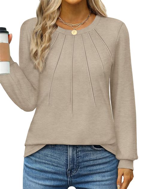 Womens Long Sleeve Blouse