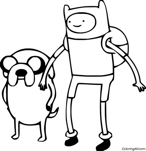 Adventure Time Coloring Pages (45 Free Printables) - ColoringAll