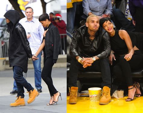 Rihanna and Chris Brown Back Together at LA Lakers Game - Glamazon Diaries