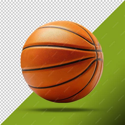 Premium PSD | Basketball on transparent background png image