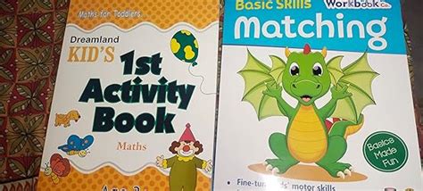 Maths Kid's Activity Book Age 3+ - 1st Activity Book (Kid's Activity ...