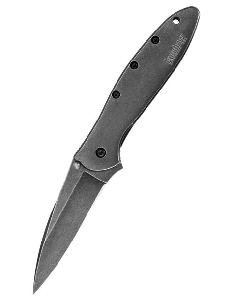 Kershaw Leek Pocket Knife, Black Wash ⚔️ Medieval Shop