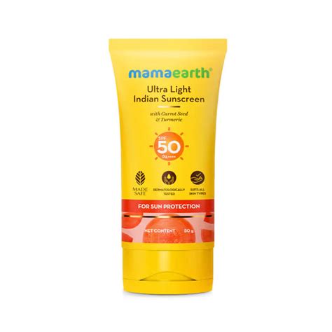 Mamaearth Ultra Light Indian Sunscreen (Mamaearth का यह अल्ट्रा लाइट स ...