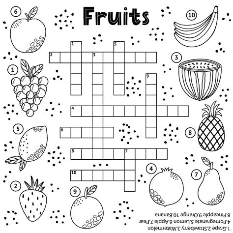 Free Printable Cross Word Puzzles - Easy Crossword Puzzles