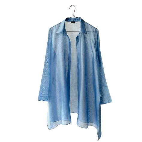 Sheer Classic A-line Empire Overshirt – Plantation House