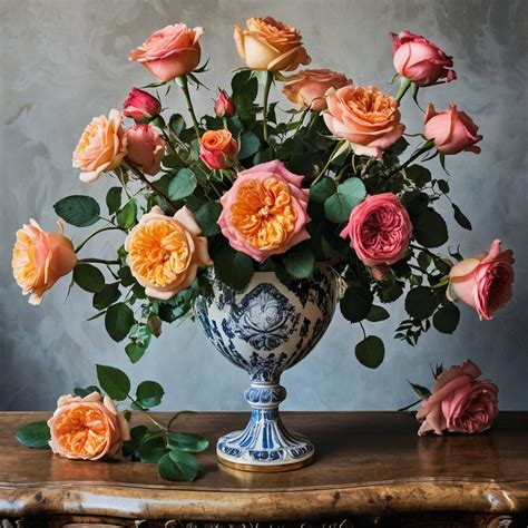 flowers in a vase on a table negative prompt roses Prompts | Stable ...