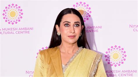 Karisma Kapoor builds her butter-yellow Anavila sari into a layered set ...