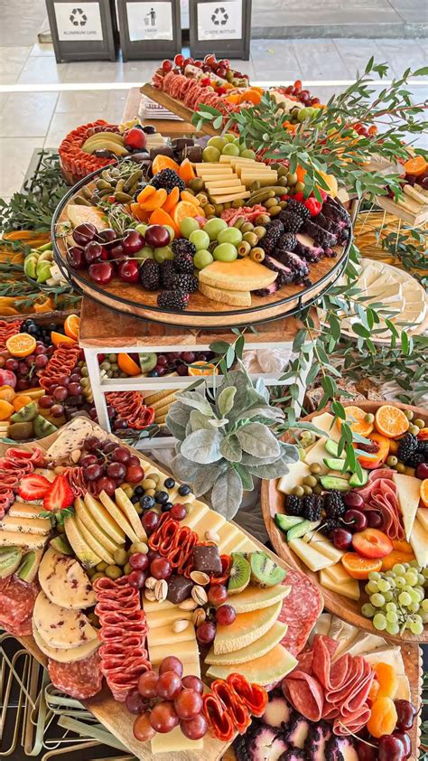 Wedding grazing table • perfect for large events or diy weddings ...