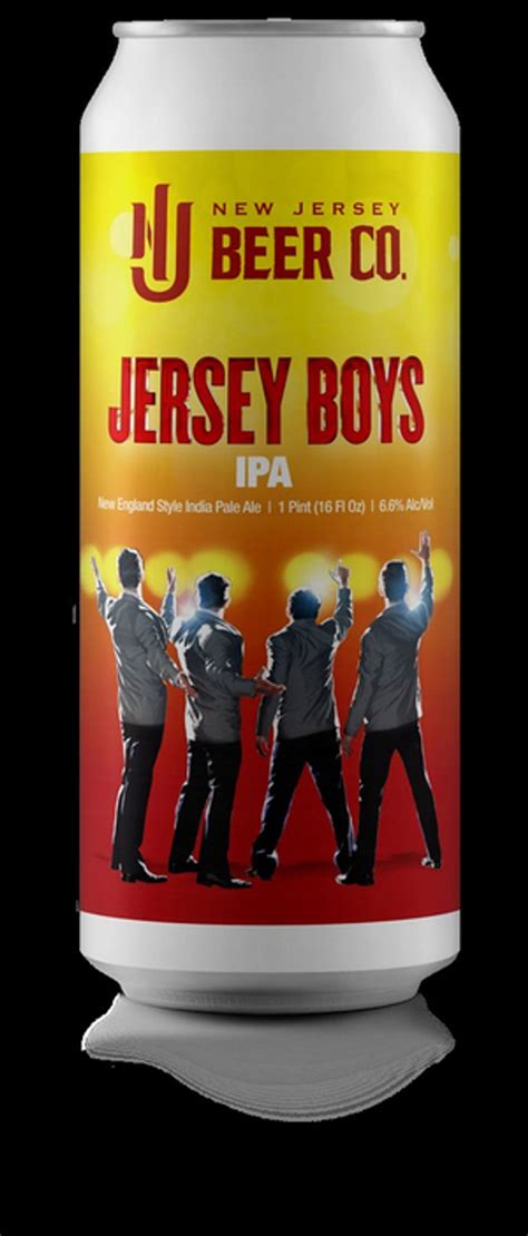 JERSEY BOYS Launches IPA With New Jersey Beer Company