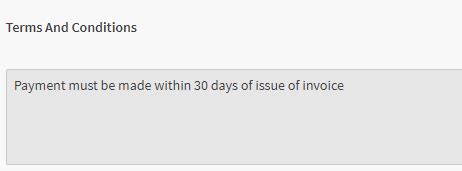 ClearTax GST Software- How to Add Terms and Conditions in Invoices