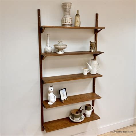 Wood Wall Mounted Shelving Units New Works Wall Shelf 1900 | District