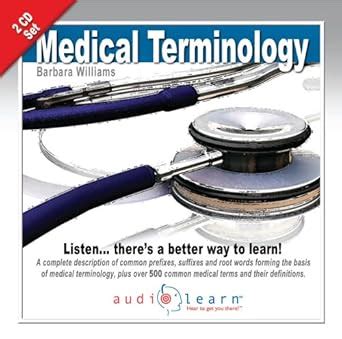 Medical Terminology Audiolearn 2 CD Set : Barbara Williams: Amazon.in ...