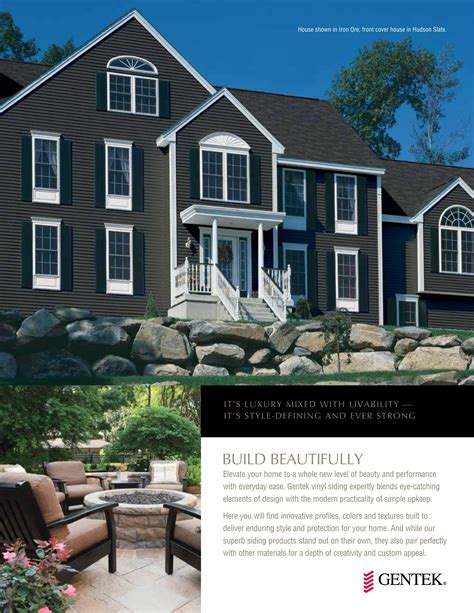 Gentek Building Products, Inc., Catalogs, Sequoia Select Vinyl Siding ...