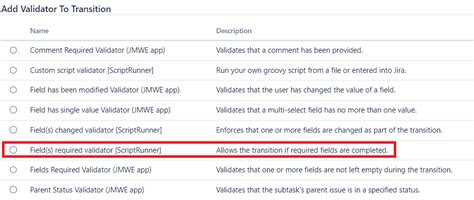 Making custom fields is required in a workflow transition in Jira ...