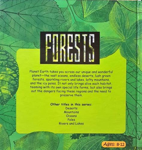 Planet Earth: Forests – Books and You