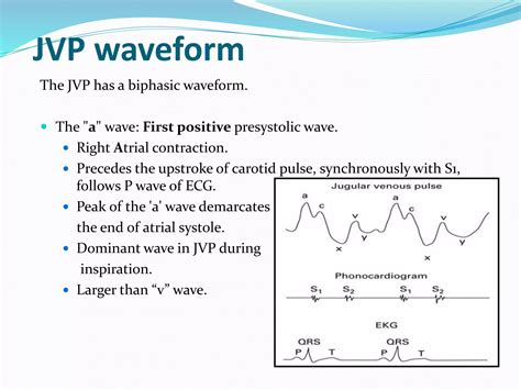 Jugular venous pressure | PPTX