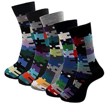 Buy RC. ROYAL CLASS Men's Calf Length Pure Cotton Multicolored Socks ...
