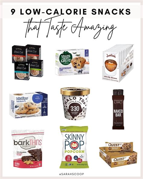 9 Low-Calorie Snacks that Taste AMAZING | Sarah Scoop