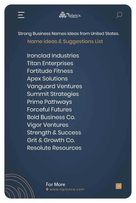 Example of Business Names 的图像结果