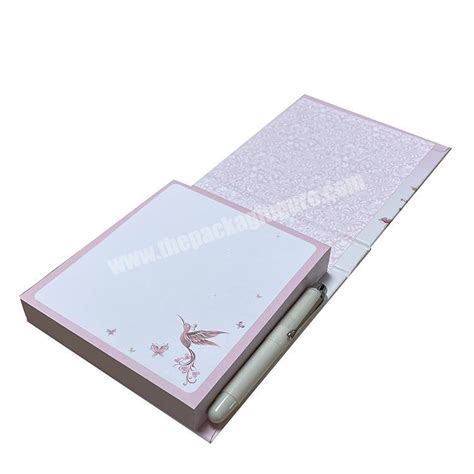 coloured paper notepad