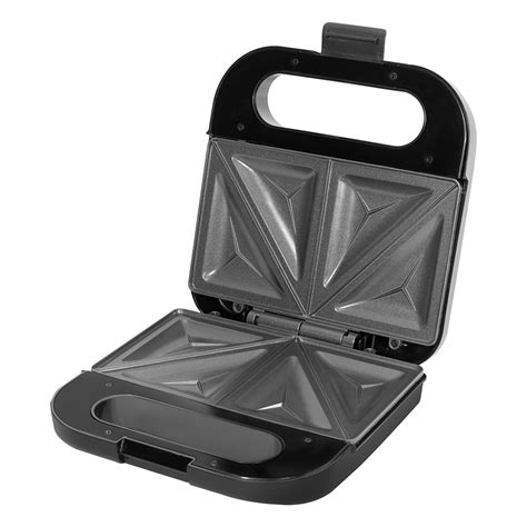 Kelvinator Superio KSMS0012S 750 Watts Sandwich Maker, Black