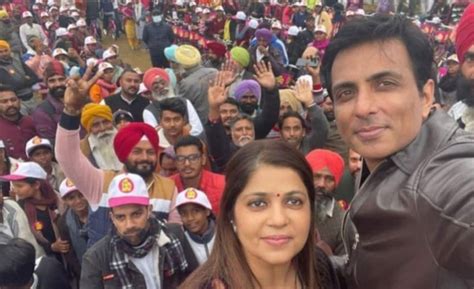 Notice to sonu sood sister malvika for poll code violation