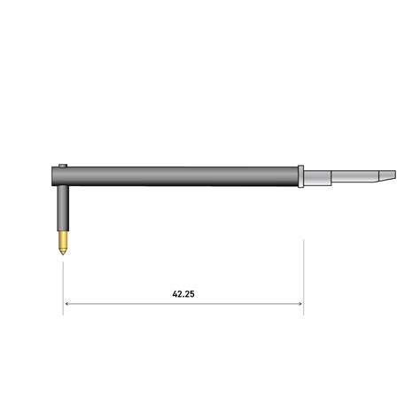 60mm 90° 2um Recess PGI Stylus - AMETEK - India