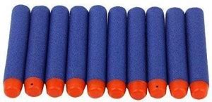 ZZ ZONEX Bullets for Toy Guns Set of 20Pcs - Plastic Foam Toy Bullet ...