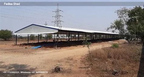 Industrial Shed Steel Parking Shed Factory Shed Construction Cost N0-2061
