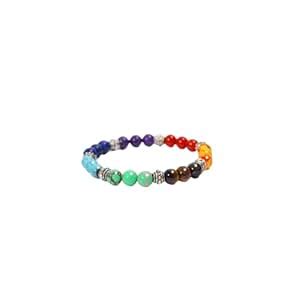 Seetara 7 Chakra Crystal Bracelet Mix Crystals, 8-MM Stones, Energy ...