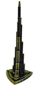 Buy ART FLAUNTS Burj Khalifa Showpiece Metal Decorative Souvenir ...