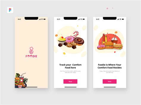 Free Food App Design | Figma