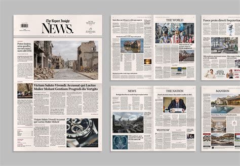 Canva Newspaper Templates — Editable Broadsheet, Tabloid & Wedding Layouts