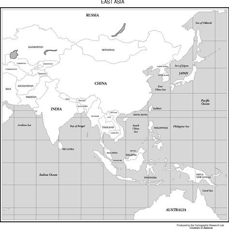 Labeled Map Of Asia With Capitals - Asia Political Map Political Map Of Asia With Countries And ...