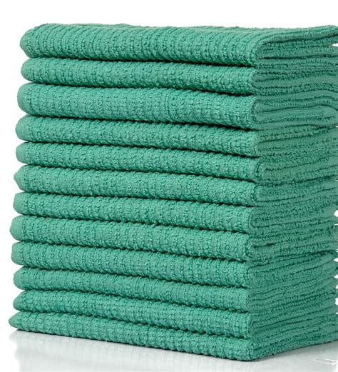 Bliss Casa Bar Mop Towels (16 x 19 Inch, 12 Pack) – 100% Ring Spun ...