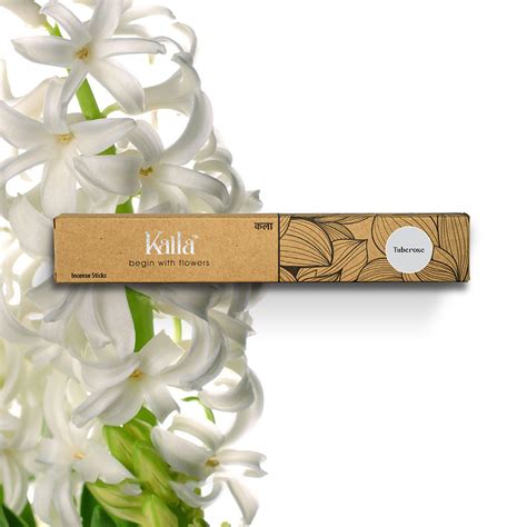 Kalla Incense Stick (40 Sticks) - Tuberose – Kalla - begin with flowers