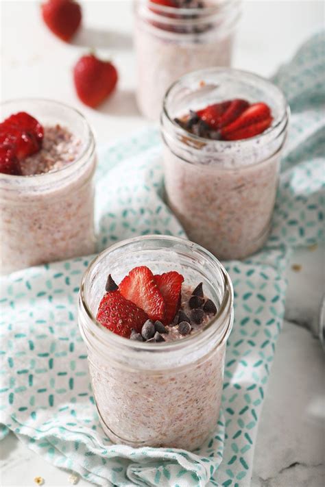 Strawberry Overnight Oats (Overnight Oats without Yogurt)