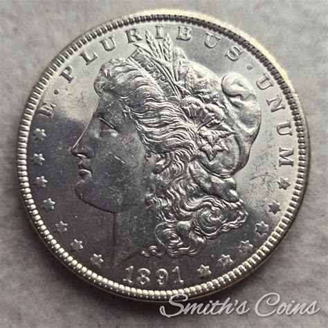 1891 ~ Morgan Dollar ~ BU - For Sale, Buy Now Online - Item #915887