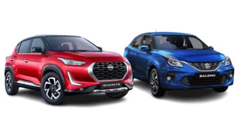 Nissan Magnite Vs Maruti Suzuki Baleno: A Comparison of Variants Under ...