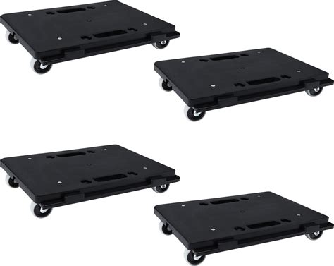 Amazon.com: Majade Furniture Dolly,Moving Dolly Furniture Mover 4 Wheels Heavy Duty Small Flat ...