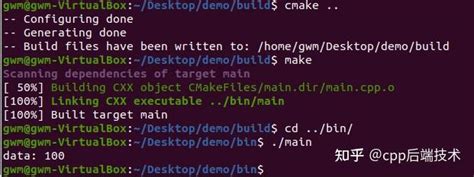 CMake C 的图像结果