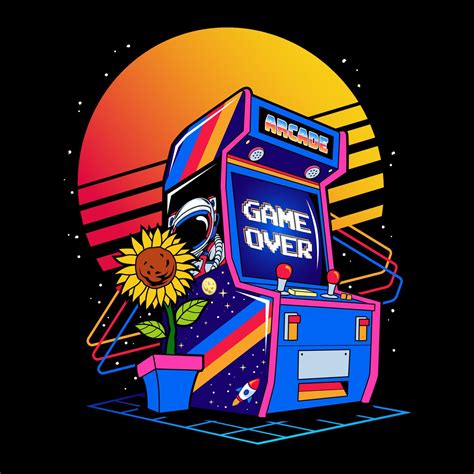 Vector Graphics Arcade Game 的图像结果