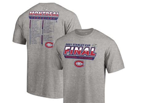 Montreal Canadiens Stanley Cup Finals 2021 shirts, hats, plus Semifinal ...