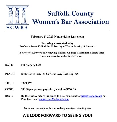 All Events | Suffolk County Women’s Bar Association
