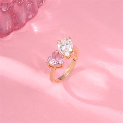 Double Crystal Toi-et-Moi Ring | Salty – Salty Accessories