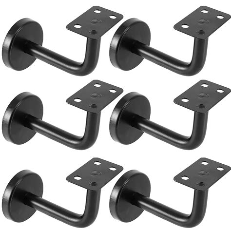 Buy HAKZEON 6 Packs Stainless Steel Handrail Brackets, Heavy Duty Wall ...
