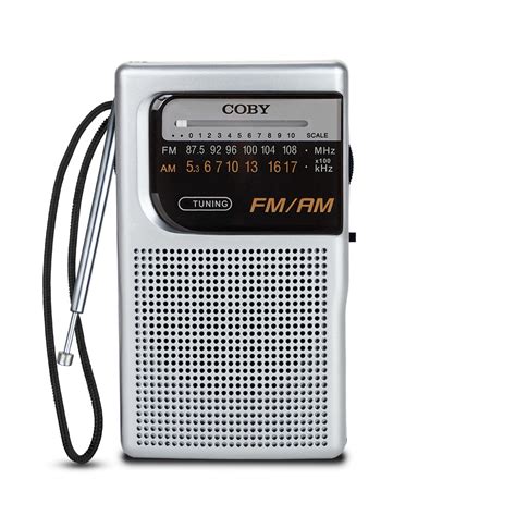 Cobycoby Portable Radio Am Fm Pocket Radio 800 Hr Battery | Desertcart ...