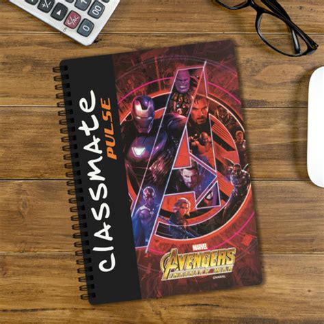 Classmate Pulse 1 Subject (240 X 180 mm) Spiral B5 Notebook Single Line ...