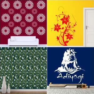 ARandNJ Painting Wall Stencils (Size :- 16 X 24 Inch) PATTERN- "Ancient ...